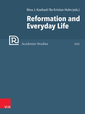 cover image of Reformation and Everyday Life
